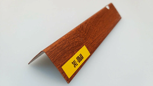 Угол отделочный ПВХ 30х30мм Ольха 2,7м