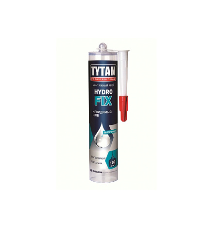 Клей Tytan Professional Hydro Fix акрилатный монтажный 310 мл Клей Tytan Professional Hydro Fix акрилатный монтажный 310 мл
