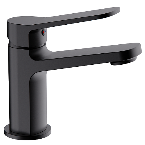 Смеситель для раковины F1062-9 цвет:оружейная сталь