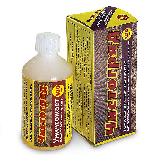 Гербицид сплошного действия Чистогряд 100мл