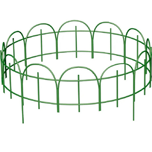 Заборчик для клумбы Широкий 4 секций