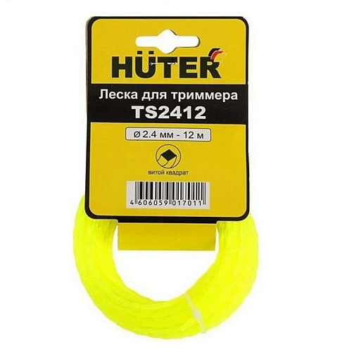 Леска для триммеров Huter TS2412 - витой квадрат