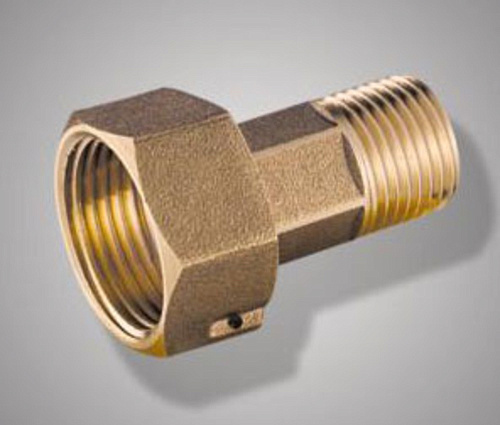 "Комплект для подключения счетчика для воды 1/2""НРх3/4""ВР Латунь"