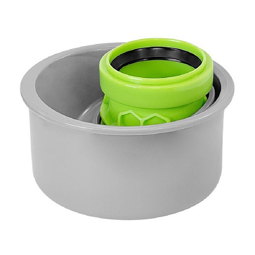 Переход канализационный d110х50 мм регулируемый 3-40°