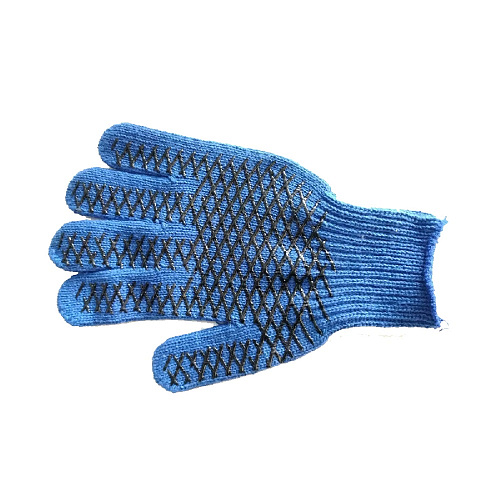 Перчатки 7кл Anti-Slip (перекресток) синие