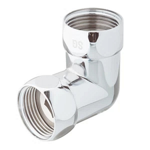 Соединение угловое для полотенцесушителя г/г 1ВР х 1ВР Хром