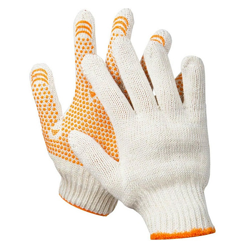 Перчатки трикотажные для тяжелых работ х\б 7класс