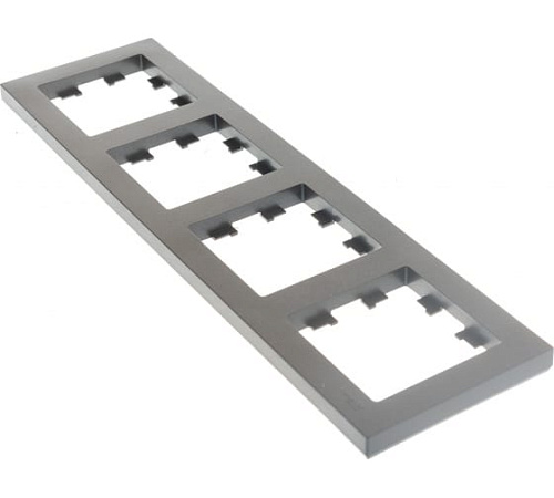 Рамка Schneider ATLASDESIGN 4 поста мокко