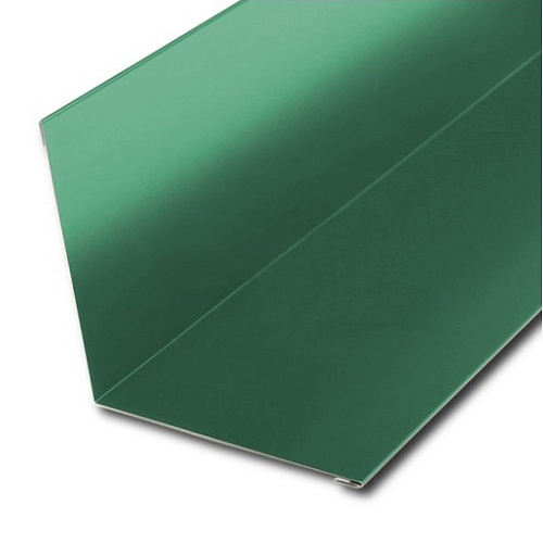 Планка примыкания 150х250 ПЭ RAL6005 2м Планка примыкания 150х250 ПЭ RAL6005 2м