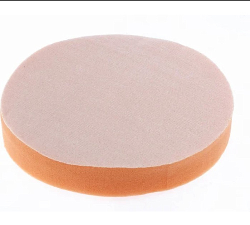 Насадка полировальная под липучку 125мм поролон