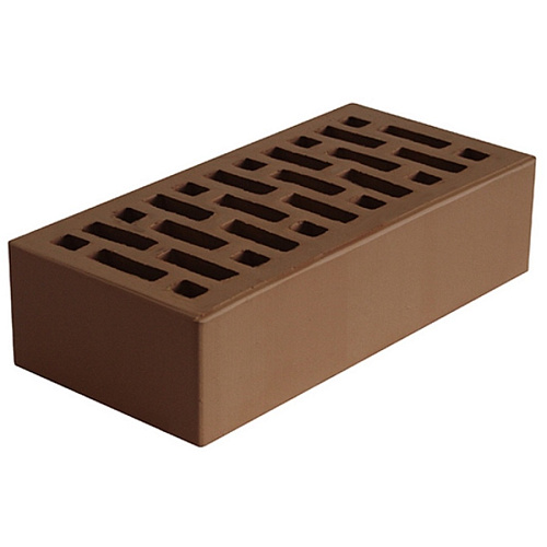 Кирпич лицевой М-175 Железногорск 1 НФ коричневый количество на поддоне 480 шт