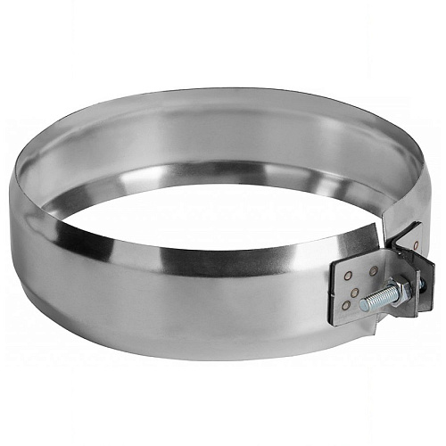 Хомут обжимной нержавеющая сталь d115