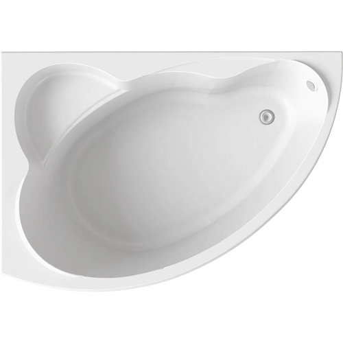 Ванна акриловая Bas Лагуна 170х110 с каркасом и передней панелью