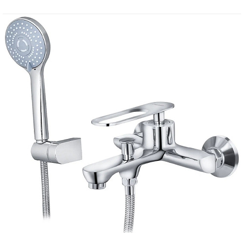 Смеситель для ванны хром