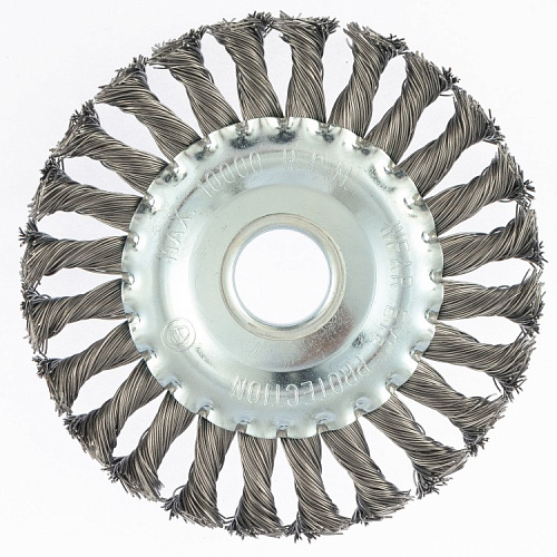 "Щетка для УШМ 125мм пл.металлич,проволок""MATRIX"""
